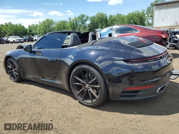 2020 Porsche 911 991 Carrera with VIN WP0CA2A93LS251090, listed as a Copart auction lot 58562784 with 31,839 mi miles and Salvage Title. Bid and sale history available at carsss.com. Image 2.