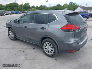 2017 Nissan Rogue SV with VIN KNMAT2MT5HP572065, listed as a IAAI auction lot 41866365 with 69,021 mi miles. Bid and sale history available at carsss.com. Image 3.