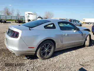 2014 Ford Mustang V6 with VIN 1ZVBP8AM9E5304648, listed as a Copart auction lot 46742145 with 108,214 mi miles and Salvage Title. Bid and sale history available at DreamBid. Image 3.