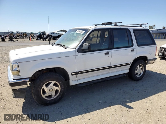 1994 Ford Explorer Eddie Bauer with VIN 1FMDU34X2RUD82466, listed as a Copart auction lot 52698855 with 263,709 mi miles and Salvage title. Bid and sale history available at DreamBid. Image 1.