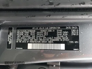 2021 Volvo XC60 Inscription z VIN YV4102RL3M1860596, wystawiony jako Copart lot #47239585 z przebiegiem 39 830 mil mil oraz Szkoda całkowita • Salvage title. Historia ofert i sprzedaży dostępna na DreamBid. Obrazek 14.