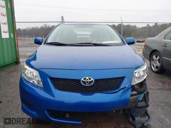 2009 Toyota Corolla with VIN JTDBL40E49J029575, listed as a IAAI auction lot 41569124 with 81,232 mi miles. Bid and sale history available at carsss.com. Image 13.
