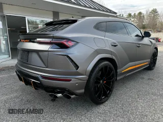 2019 Lamborghini Urus z VIN ZPBUA1ZLXKLA00924, wystawiony jako Copart lot #50454635 z przebiegiem 44 906 mil mil oraz Czysty tytuł • Clean title. Historia ofert i sprzedaży dostępna na DreamBid. Obrazek 4.