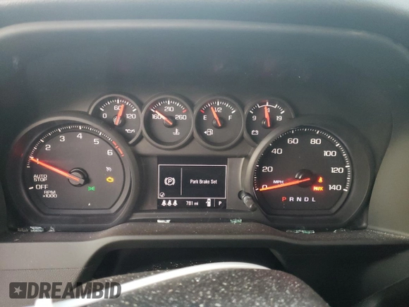 2024 Chevrolet Silverado 1500 Custom Trail Boss with VIN 3GCUDCED0RG426749, listed as a Copart auction lot 76178914 with 781 mi miles and Salvage Title. Bid and sale history available at carsss.com. Image 9.
