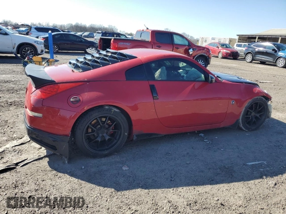 2006 Nissan 350Z Touring with VIN JN1AZ34E46M353735, listed as a Copart auction lot 42626845 with 0 mi miles and Clean Title. Bid and sale history available at carsss.com. Image 3.