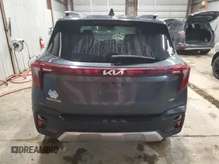 2024 Kia Seltos EX with VIN KNDERCAA4R7574612, listed as a Copart auction lot 52595675 with 12,525 mi miles and Salvage Title. Bid and sale history available at carsss.com. Image 6.