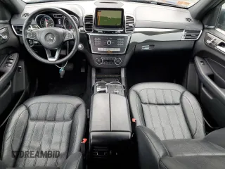 2017 Mercedes-Benz GLS 450 with VIN 4JGDF6EE9HA979557, listed as a Copart auction lot 49024464 with 77,020 mi miles and . Bid and sale history available at DreamBid. Image 8.