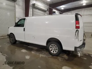 2013 Chevrolet Express Cargo Van with VIN 1GCSGAFX6D1173794, listed as a Copart auction lot 44652055 with 113,044 mi miles and Salvage Title. Bid and sale history available at carsss.com. Image 2.