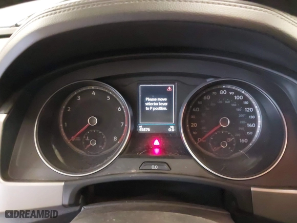 2018 Volkswagen Atlas 3.6L V6 SEL with VIN 1V2MR2CA5JC524122, listed as a IAAI auction lot 41805968 with 45,876 mi miles. Bid and sale history available at carsss.com. Image 7.
