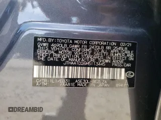 2021 Lexus IS 300 с VIN JTHAA1D26M5113445, выставлен на аукционе Copart как лот 60996665 с пробегом 58 708 миль миль и Списание • Salvage title. История ставок и продаж доступна на DreamBid. Изображение 13.