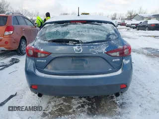 2015 Mazda 3 i Sport with VIN 3MZBM1K71FM194182, listed as a IAAI auction lot 41551711 with 134,760 mi miles and . Bid and sale history available at DreamBid. Image 16.