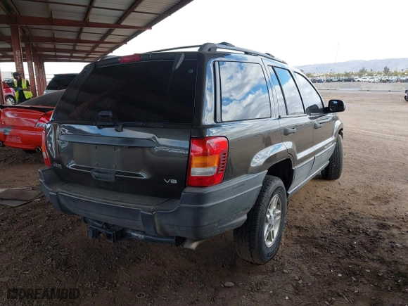 2004 Jeep Grand Cherokee Laredo with VIN 1J4GX48N64C436853, listed as a IAAI auction lot 41785918 with 118,578 mi miles. Bid and sale history available at carsss.com. Image 4.