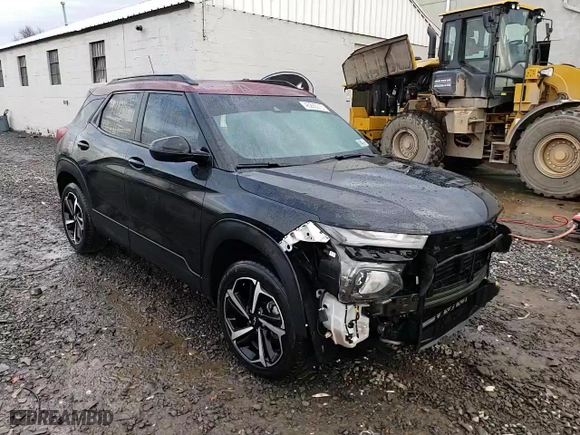 2023 Chevrolet TrailBlazer RS with VIN KL79MUSL2PB107962, listed as a Copart auction lot 46290015 with 39,602 mi miles and Salvage Title. Bid and sale history available at carsss.com. Image 15.