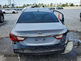 2013 Hyundai Sonata GLS with VIN 5NPEB4AC8DH640529, listed as a Copart auction lot 51281265 with 26,193 mi miles and Salvage Title. Bid and sale history available at carsss.com. Image 6.