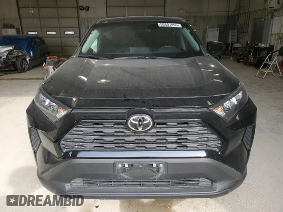 2022 Toyota RAV4 LE with VIN 2T3F1RFV0NC309521, listed as a Copart auction lot 50691855 with 28,956 mi miles and Salvage Title. Bid and sale history available at carsss.com. Image 5.