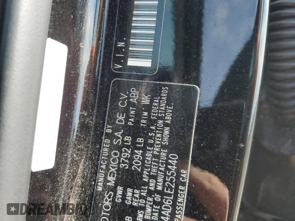 2020 Kia Forte LXS with VIN 3KPF24AD6LE255440, listed as a Copart auction lot 47204375 with 51,955 mi miles and Salvage Title. Bid and sale history available at carsss.com. Image 12.