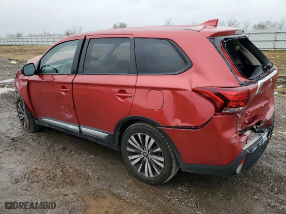 2019 Mitsubishi Outlander ES with VIN JA4AD2A33KZ032298, listed as a Copart auction lot 42682695 with 69,852 mi miles and Salvage Title. Bid and sale history available at carsss.com. Image 2.