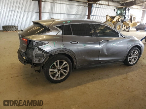 2017 Infiniti QX30 with VIN SJKCH5CP7HA039232, listed as a Copart auction lot 47460565 with Not provided miles and Salvage title. Bid and sale history available at DreamBid. Image 3.