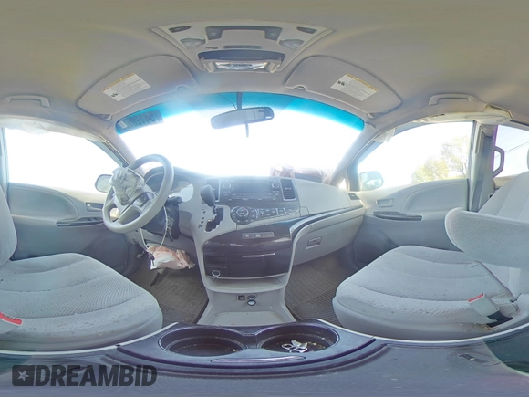 2013 Toyota Sienna LE AAS with VIN 5TDKK3DC8DS285333, listed as a Copart auction lot 54120625 with 136,389 mi miles and Salvage title. Bid and sale history available at DreamBid. Image 15.
