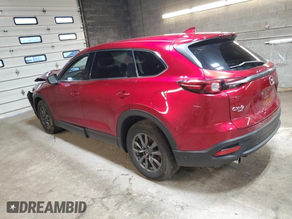2021 Mazda CX-9 Touring with VIN JM3TCBCY7M0517200, listed as a Copart auction lot 87116144 with 26,663 mi miles and Salvage Title. Bid and sale history available at carsss.com. Image 2.