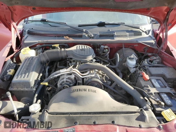 1999 Dodge Dakota SLT with VIN 1B7GL22X8XS114645, listed as a Copart auction lot 48824515 with 110,042 mi miles and Salvage Title. Bid and sale history available at carsss.com. Image 11.