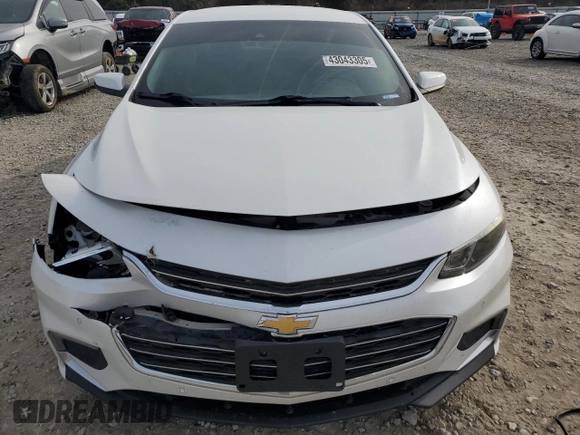 2016 Chevrolet Malibu LT with VIN 1G1ZF5SX2GF179686, listed as a Copart auction lot 43043305 with 172,055 mi miles and Salvage Title. Bid and sale history available at DreamBid. Image 5.
