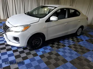 2024 Mitsubishi Mirage ES z VIN ML32FUFJ1RHF07878, wystawiony jako Copart lot #62520245 z przebiegiem 19 996 mil mil oraz Czysty tytuł • Clean title. Historia ofert i sprzedaży dostępna na DreamBid. Obrazek 1.