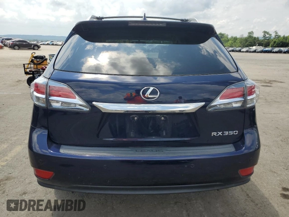 2015 Lexus RX 350 with VIN 2T2BK1BA0FC294296, listed as a Copart auction lot 63782675 with 104,037 mi miles and Salvage title. Bid and sale history available at DreamBid. Image 6.
