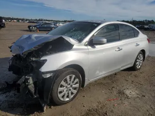 2019 Nissan Sentra S with VIN 3N1AB7AP1KY247638, listed as a Copart auction lot 88801945 with 68,912 mi miles and Salvage Title. Bid and sale history available at carsss.com. Image 1.