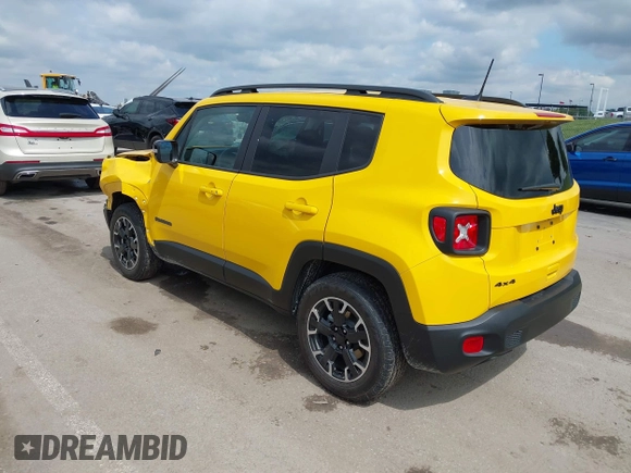 2023 Jeep Renegade Upland with VIN ZACNJDB13PPP56620, listed as a IAAI auction lot 42344453 with 32,308 mi miles and . Bid and sale history available at DreamBid. Image 3.