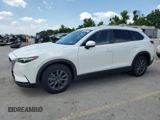 2022 Mazda CX-9 Sport with VIN JM3TCBBY4N0604653, listed as a Copart auction lot 63208865 with 76,215 mi miles and Salvage title. Bid and sale history available at DreamBid. Image 1.