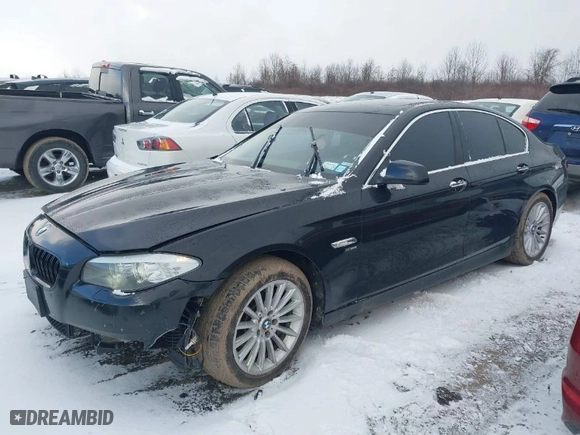 2011 BMW 5 Series 535i xDrive with VIN WBAFU7C58BC778897, listed as a IAAI auction lot 41732057 with 161,843 mi miles. Bid and sale history available at carsss.com. Image 2.