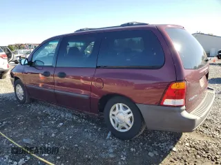 2000 Ford Windstar LX with VIN 2FMZA5142YBD01992, listed as a Copart auction lot 76601544 with 57,033 mi miles and Clean Title. Bid and sale history available at carsss.com. Image 2.