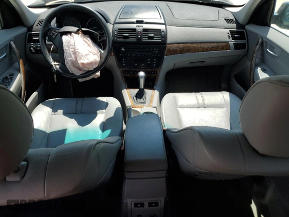 2007 BMW X3 3.0si with VIN WBXPC93447WF15699, listed as a Copart auction lot 66615254 with 105,166 mi miles and Salvage Title. Bid and sale history available at DreamBid. Image 8.