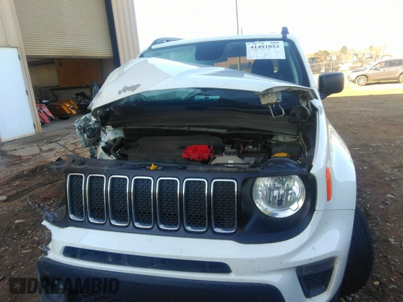 2020 Jeep Renegade Sport with VIN ZACNJBAB1LPL03878, listed as a IAAI auction lot 41491053 with 91,623 mi miles and . Bid and sale history available at DreamBid. Image 12.