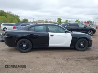 2018 Dodge Charger Police with VIN 2C3CDXKT4JH323762, listed as a IAAI auction lot 42184867 with 107,575 mi miles and . Bid and sale history available at carsss.com. Image 14.