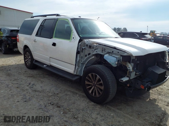 2017 Ford Expedition Max XLT z VIN 1FMJK1HT8HEA52523, wystawiony jako IAAI lot #41790755 z przebiegiem 200 000 mil mil oraz . Historia ofert i sprzedaży dostępna na DreamBid. Obrazek 1.