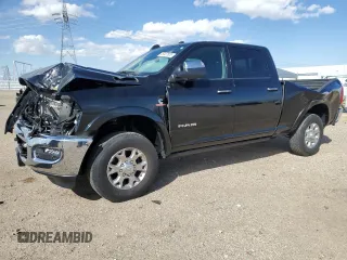 2021 Ram 2500 Laramie with VIN 3C6UR5FL8MG612607, listed as a Copart auction lot 49467825 with 30,897 mi miles and Salvage Title. Bid and sale history available at carsss.com. Image 1.