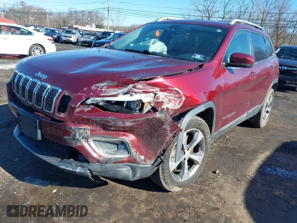2019 Jeep Cherokee Limited with VIN 1C4PJMDX6KD337276, listed as a IAAI auction lot 41572575 with 76,233 mi miles and . Bid and sale history available at DreamBid. Image 20.