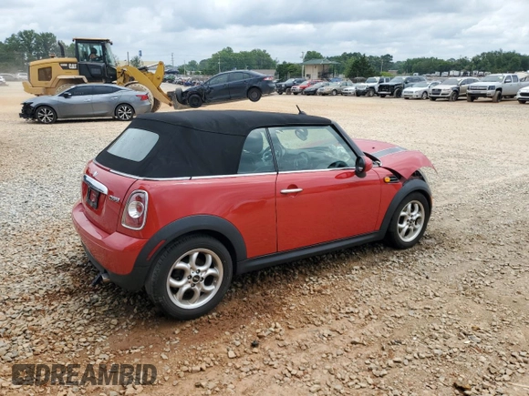 2012 MINI Convertible z VIN WMWZN3C51CT133755, wystawiony jako Copart lot #59588145 z przebiegiem 100 292 mil mil oraz Szkoda całkowita • Salvage title. Historia ofert i sprzedaży dostępna na DreamBid. Obrazek 3.