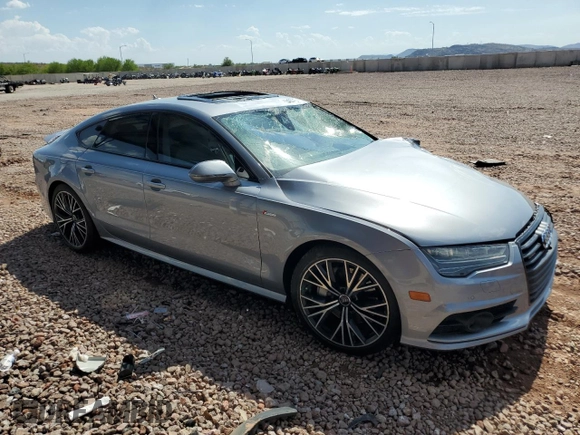 2017 Audi A7 Prestige with VIN WAU22AFC5HN126778, listed as a Copart auction lot 63405315 with Not provided miles and Salvage title. Bid and sale history available at DreamBid. Image 4.