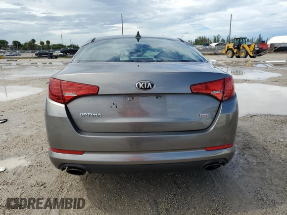 2013 Kia Optima EX with VIN 5XXGN4A77DG148198, listed as a Copart auction lot 51230665 with 122,604 mi miles and Non Repairable. Bid and sale history available at DreamBid. Image 6.