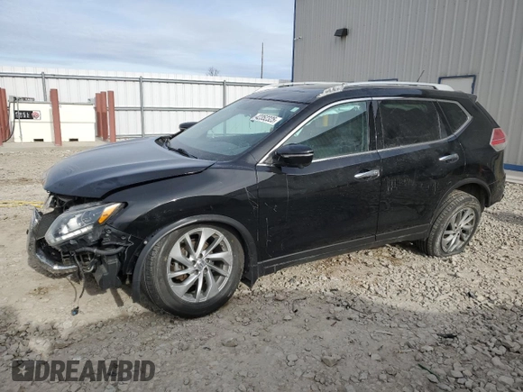 2014 Nissan Rogue SL with VIN 5N1AT2MV8EC826271, listed as a Copart auction lot 42352325 with 159,047 mi miles and Non Repairable. Bid and sale history available at DreamBid. Image 1.