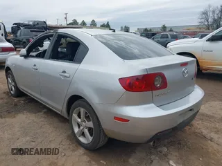 2004 Mazda 3 i with VIN JM1BK12F041158011, listed as a IAAI auction lot 41676950 with Not Provided miles and . Bid and sale history available at DreamBid. Image 3.