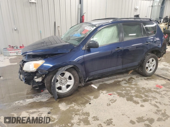 2007 Toyota RAV4 with VIN JTMBK33V475019336, listed as a Copart auction lot 41671705 with 0 mi miles and Clean Title. Bid and sale history available at carsss.com. Image 1.