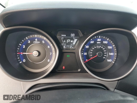 2015 Hyundai Elantra SE z VIN 5NPDH4AE2FH586787, wystawiony jako Copart lot #52965265 z przebiegiem 161 712 mil mil oraz Szkoda całkowita • Salvage title. Historia ofert i sprzedaży dostępna na DreamBid. Obrazek 9.
