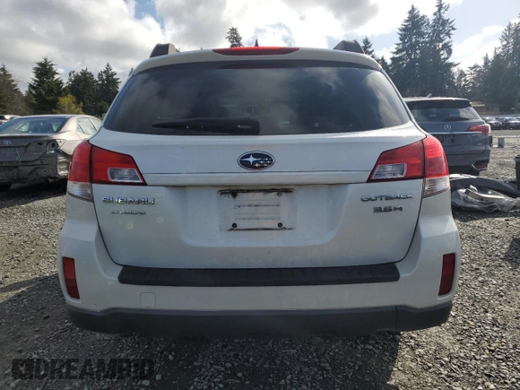 2011 Subaru Outback 3.6R Limited with VIN 4S4BRDJC9B2431129, listed as a Copart auction lot 51200805 with 173,882 mi miles and Salvage Title. Bid and sale history available at carsss.com. Image 6.