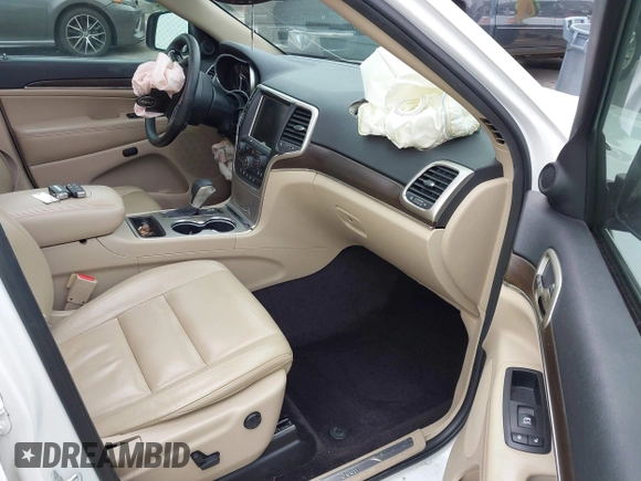 2017 Jeep Grand Cherokee Limited with VIN 1C4RJEBG3HC678912, listed as a IAAI auction lot 41947718 with 1 mi miles. Bid and sale history available at carsss.com. Image 5.