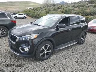 2017 Kia Sorento EX с VIN 5XYPH4A55HG253457, выставлен на аукционе Copart как лот 56510055 с пробегом 106 739 миль миль и Списание • Salvage title. История ставок и продаж доступна на DreamBid. Изображение 1.