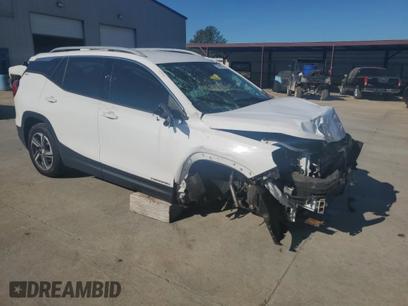 2020 GMC Terrain SLT with VIN 3GKALPEV9LL300950, listed as a Copart auction lot 57899775 with 140,000 mi miles and Salvage title. Bid and sale history available at DreamBid. Image 4.